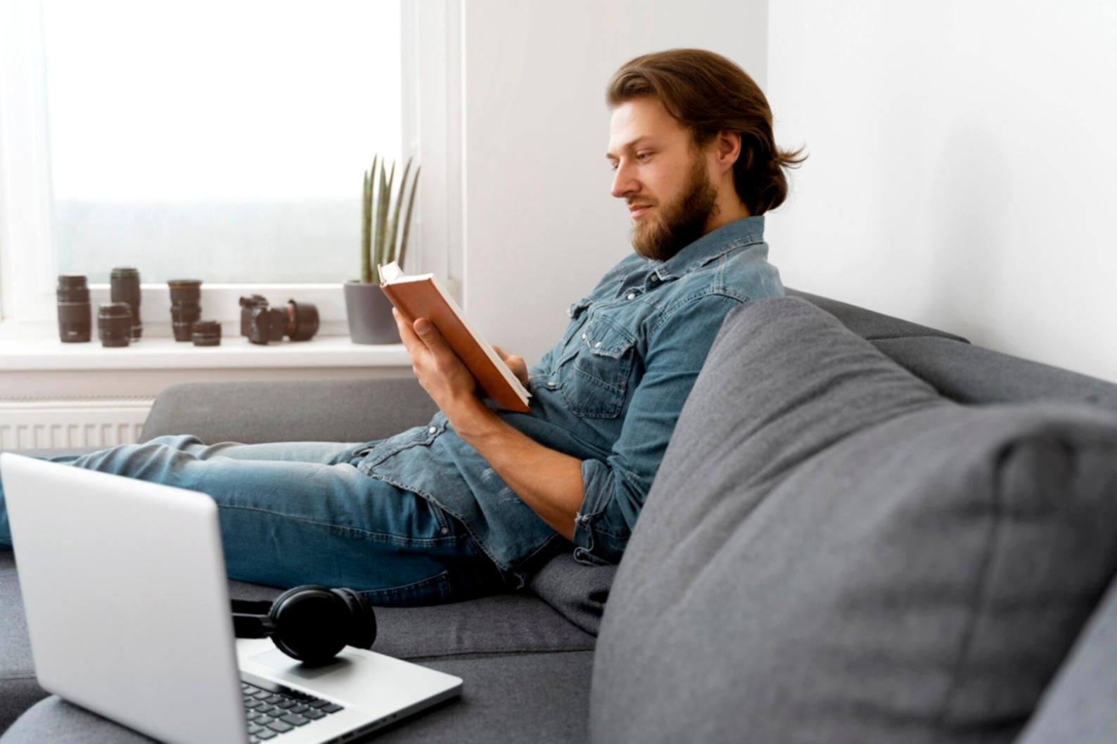 Financial charts and analysis spreadsheets showing learning progress