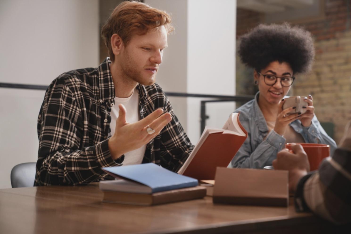 Financial analysis workspace showing charts and reports